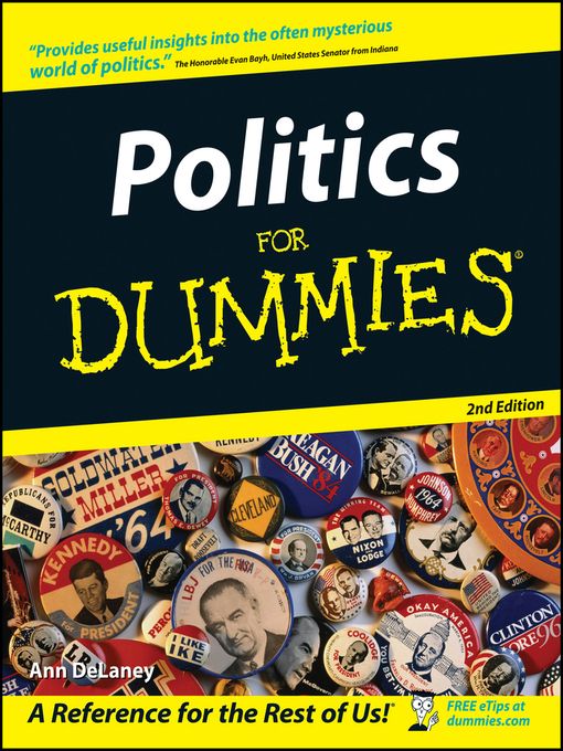 Title details for Politics For Dummies by Ann M. DeLaney - Available
